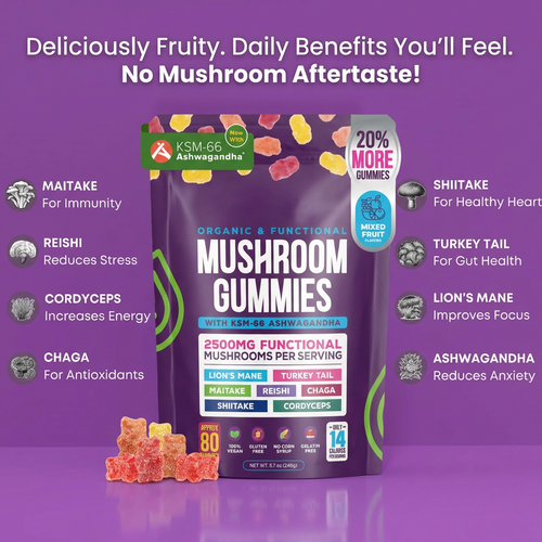 Elevated Brain Mushroom Gummies